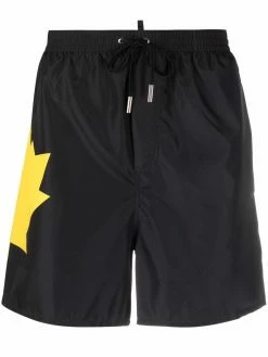 Dsquared2 short de bain à logo imprimé