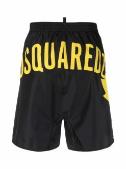 Dsquared2 short de bain à logo imprimé