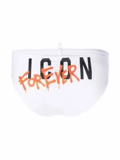 Dsquared2 maillot de bain Icon à logo imprimé