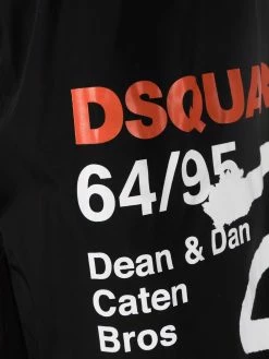 Dsquared2 short de bain à logo imprimé