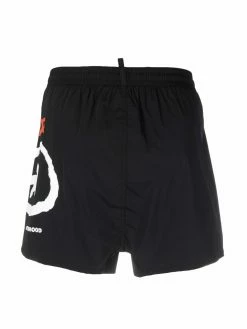 Dsquared2 short de bain à logo imprimé