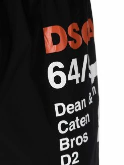 Dsquared2 short de bain à logo imprimé