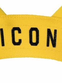 Dsquared2 haut de bikini à logo imprimé