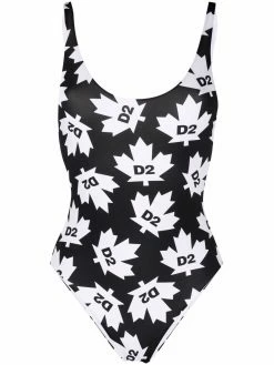 Dsquared2 maillot de bain à logo imprimé