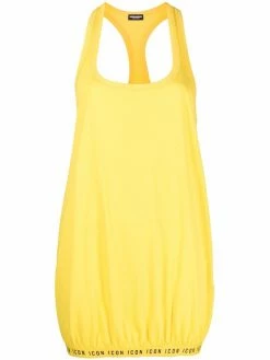 Dsquared2 robe de plage Icon à dos nageur