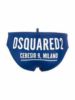 Dsquared2 short de bain à logo imprimé
