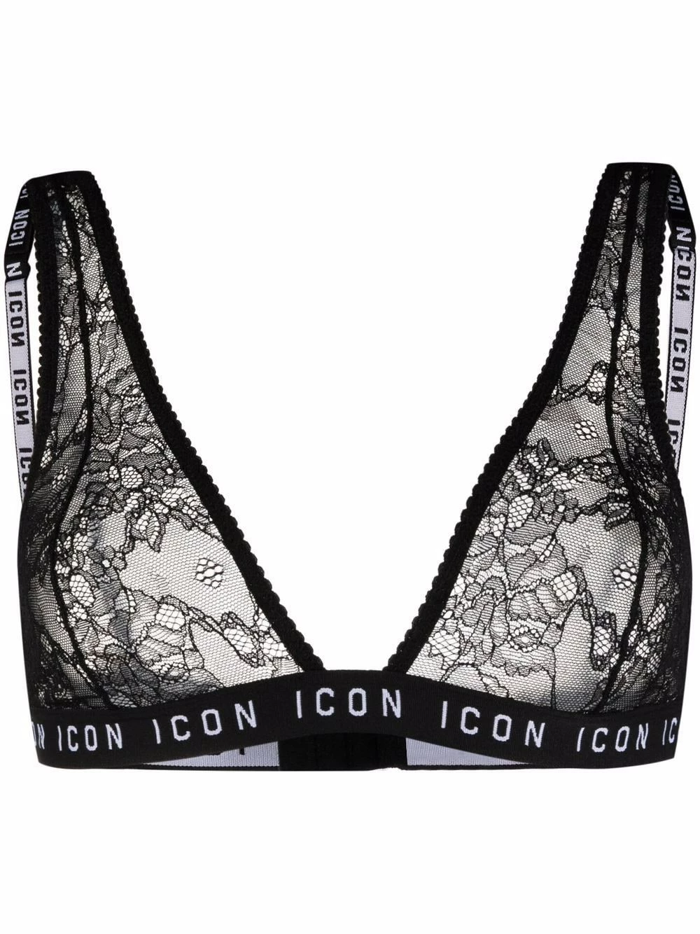 Dsquared2 Prix Sympa Soutien gorge en dentelle à bande Icon soutiens-gorge femme 3 Dsquared2 soutien-gorge en dentelle à bande Icon