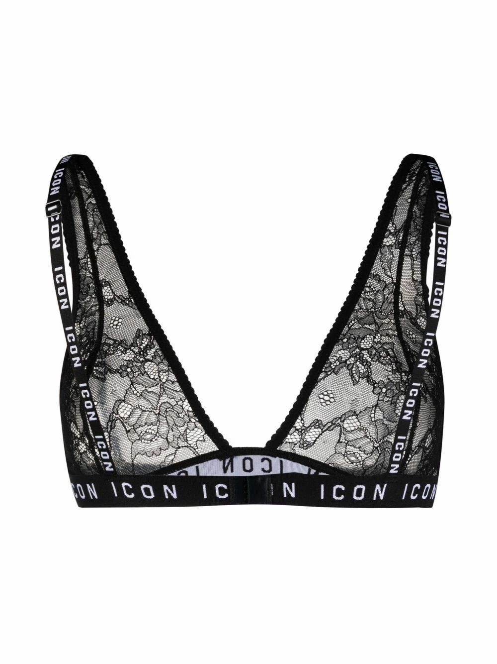Dsquared2 Prix Sympa Soutien gorge en dentelle à bande Icon soutiens-gorge femme 4 Dsquared2 soutien-gorge en dentelle à bande Icon