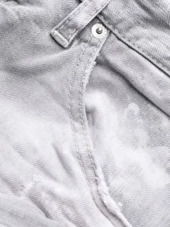 Dsquared2 jean court à effet délavé