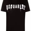 Dsquared2 T shirt à logo imprimé Faible Prix t-shirts & jerseys femme 2 Dsquared2 t-shirt à logo imprimé