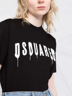 Dsquared2 t-shirt à logo imprimé