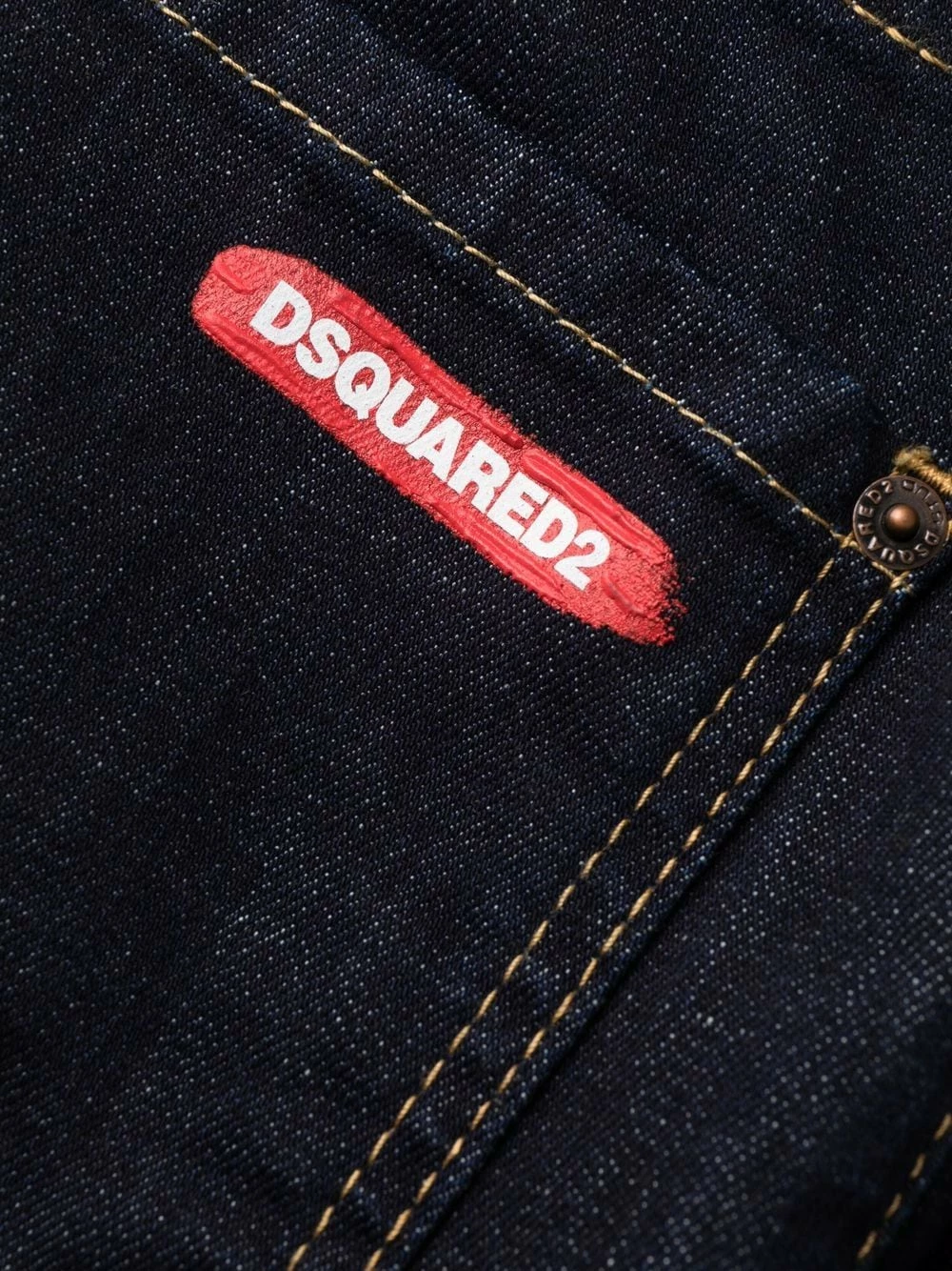 Vendre Dsquared2 Jean Boston à coupe droite jeans droits femme 9 Dsquared2 jean Boston à coupe droite