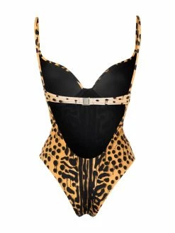 Dsquared2 maillot de bain à imprimé animalier