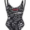 Dsquared2 maillot de bain à logo imprimé