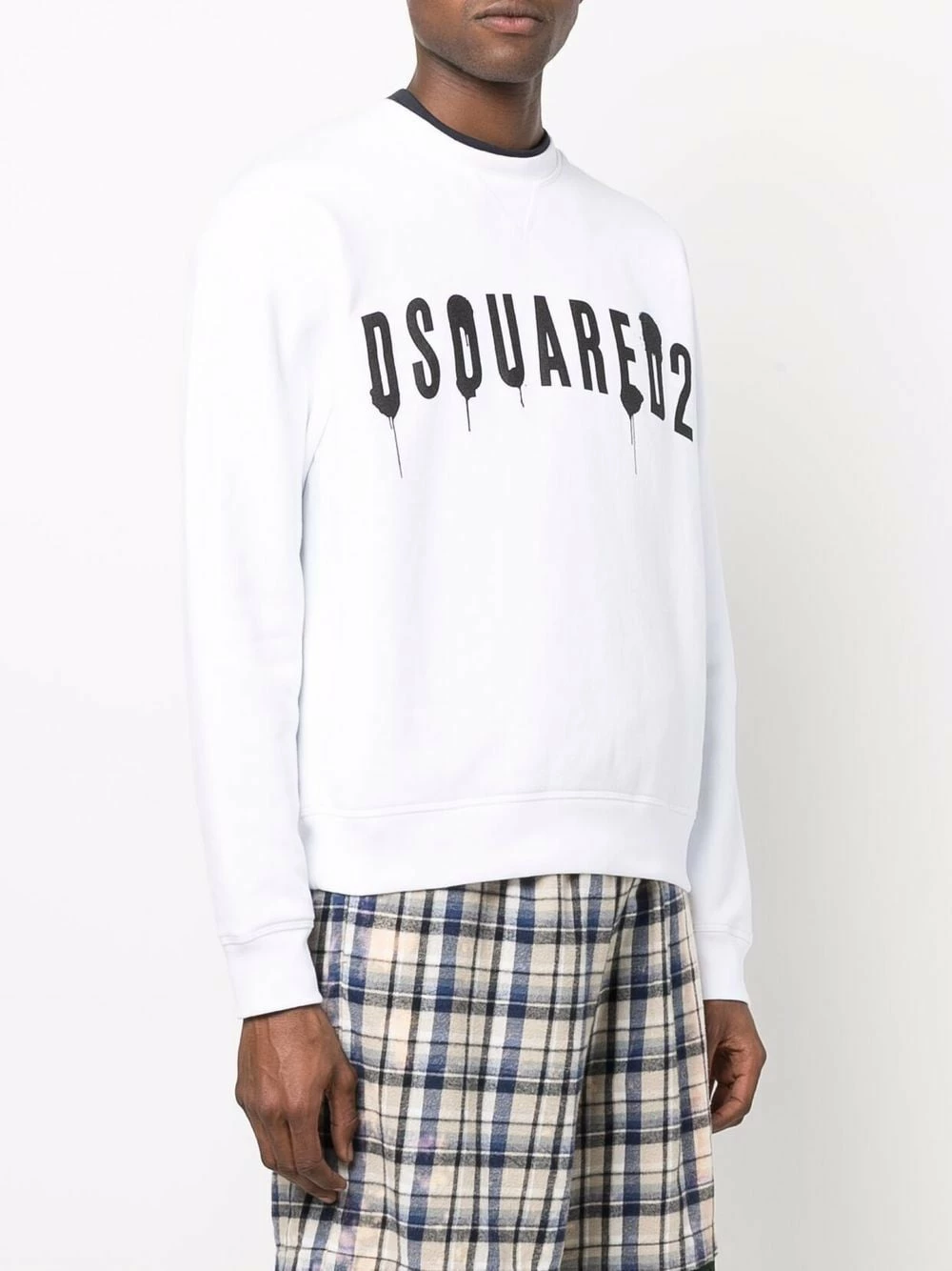 Dsquared2 Sweat à logo imprimé Promos sweats homme 5 Dsquared2 sweat à logo imprimé
