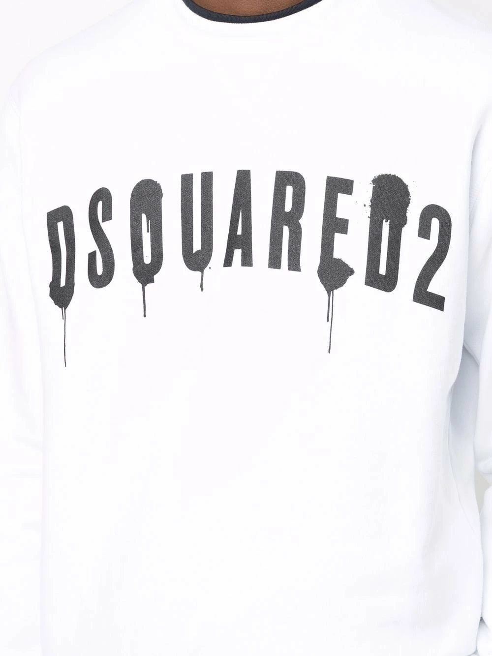 Dsquared2 Sweat à logo imprimé Promos sweats homme 7 Dsquared2 sweat à logo imprimé