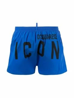 Dsquared2 short de bain à logo imprimé