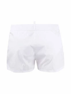 Dsquared2 Prix Avantageux Short de bain à logo imprimé slips de bain homme 6 Dsquared2 short de bain à logo imprimé