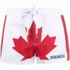 Dsquared2 short de bain à logo imprimé