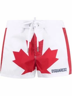 Dsquared2 short de bain à logo imprimé