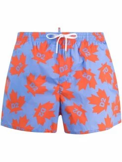 Dsquared2 short de bain à logo imprimé