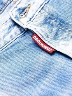 Dsquared2 jean court à taille basse