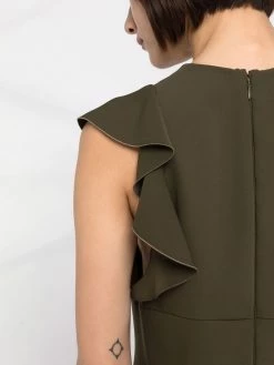 Dsquared2 robe courte à manches volantées