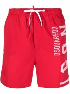 Dsquared2 short de bain à imprimé Icon