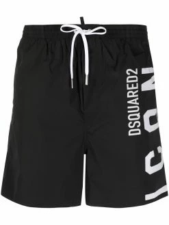 Dsquared2 short de bain à imprimé Icon