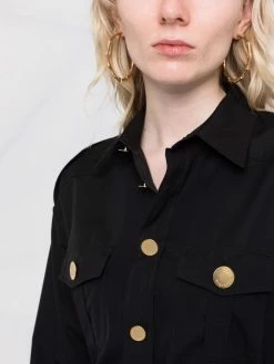 Dsquared2 robe-chemise à taille nouée