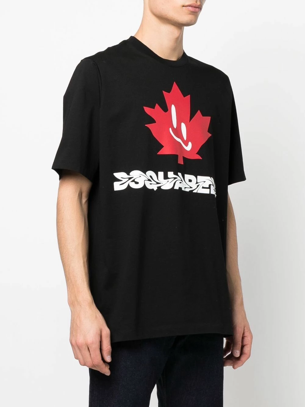 Dsquared2 Prix Allégé T shirt à logo imprimé t-shirts homme 5 Dsquared2 t-shirt à logo imprimé