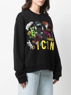 Dsquared2 sweat à imprimé graphique