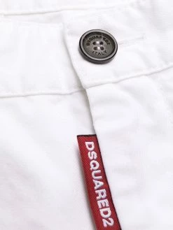 Dsquared2 pantalon droit à taille mi-haute