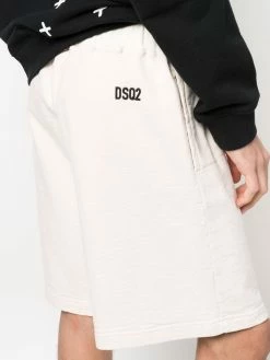 Dsquared2 short de sport à logo brodé