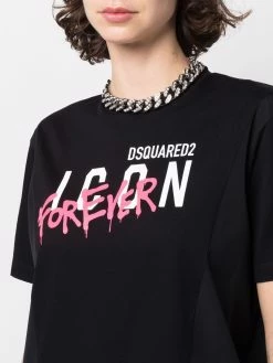 Dsquared2 collier ras-du-cou à ornements en cristal