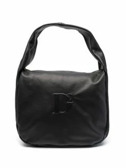 Dsquared2 sac à main en cuir à logo embossé