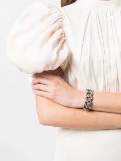 Dsquared2 bracelet en chaîne à ornements en cristal