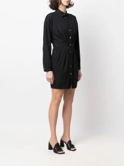 Dsquared2 Robe chemise à manches longues Prix Ourlé robes de jour femme 9 Dsquared2 robe-chemise à manches longues