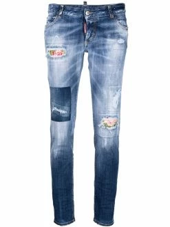 Dsquared2 jean skinny Jennifer à taille basse