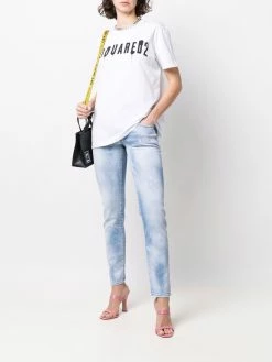 Dsquared2 jean skinny à taille mi-haute