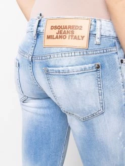 Dsquared2 jean skinny à taille mi-haute