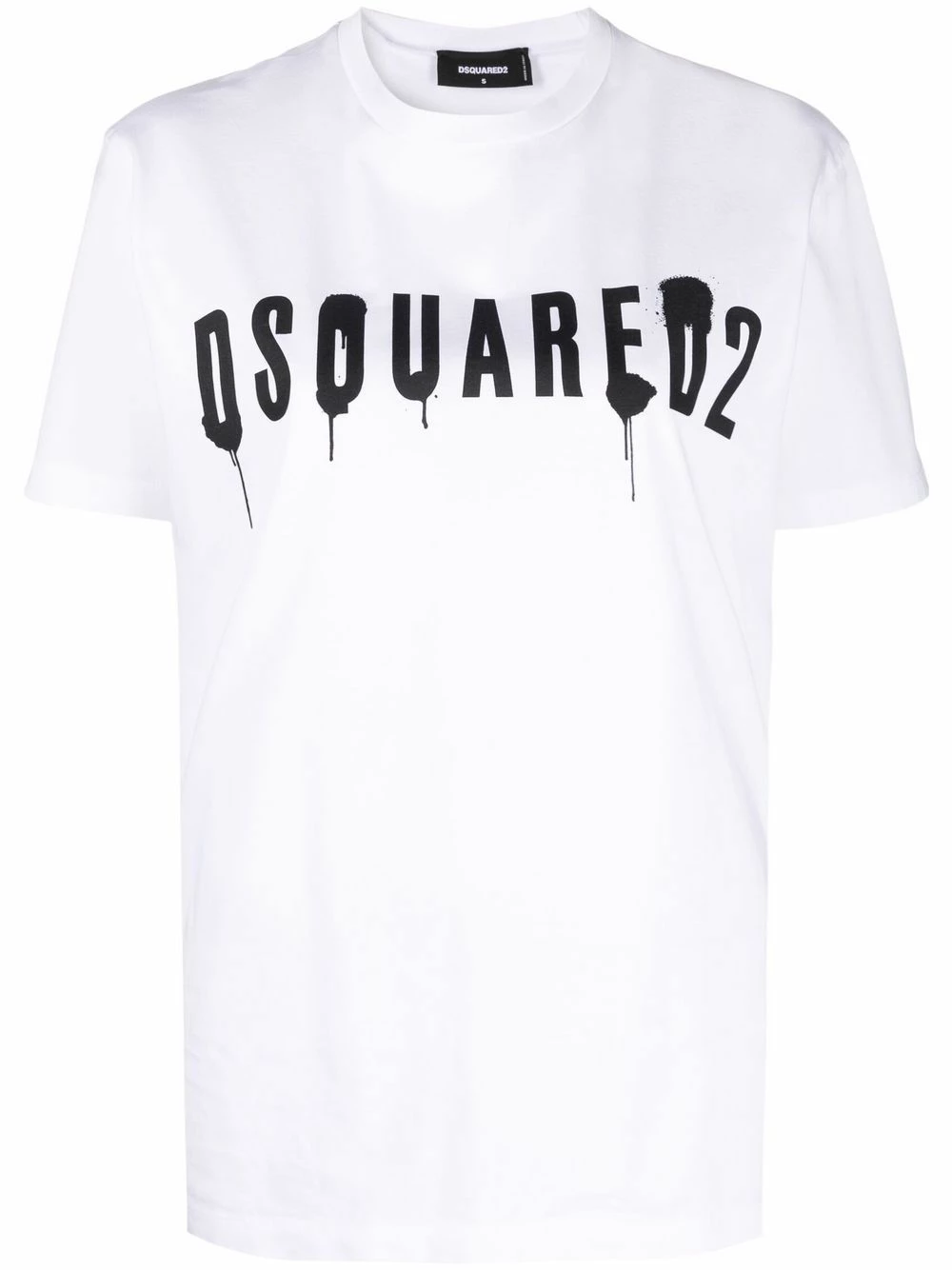 Dsquared2 Prix Bradés T shirt à logo imprimé t-shirts & jerseys femme 3 Dsquared2 t-shirt à logo imprimé