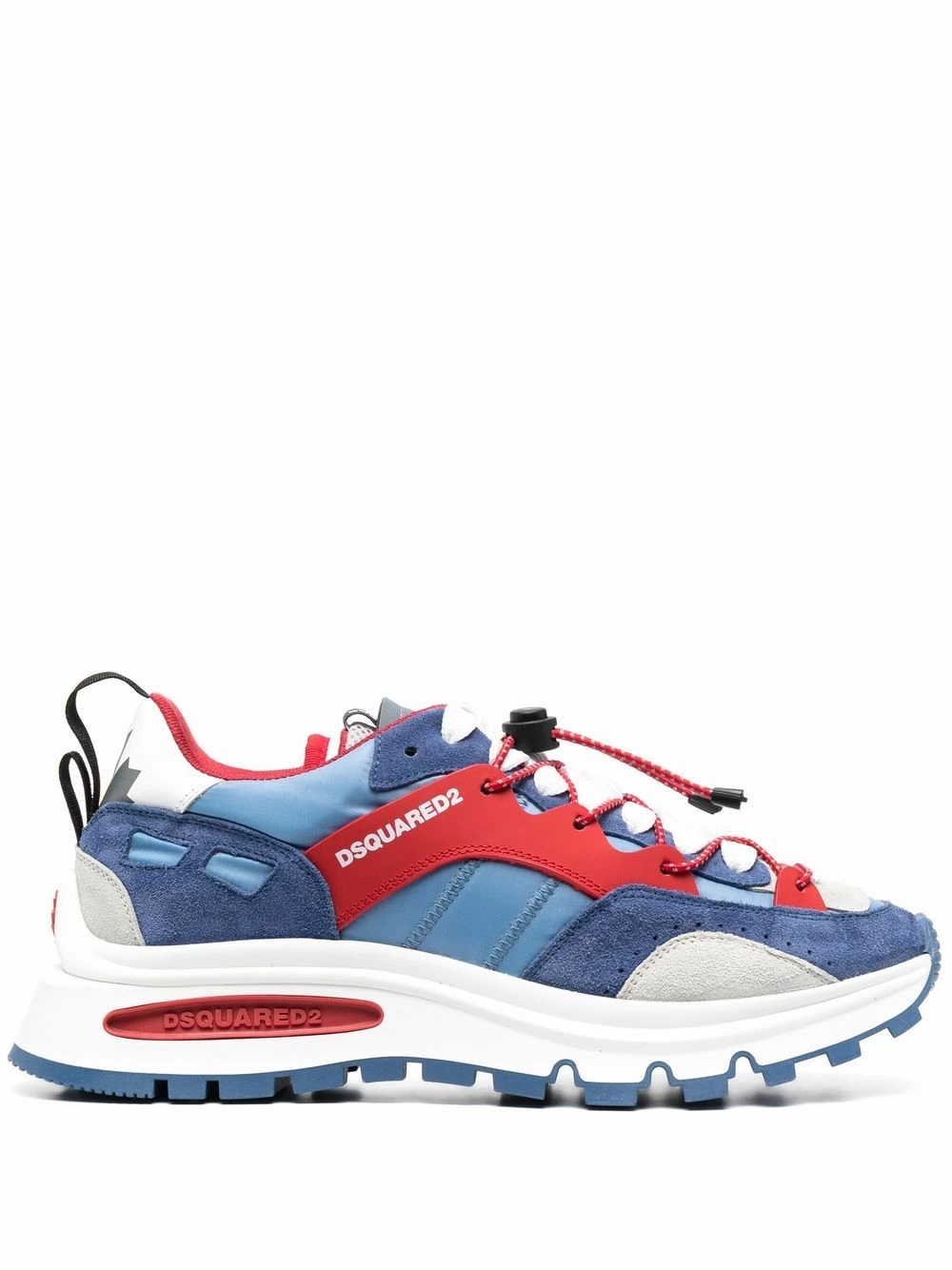 Dsquared2 Prix Usine Baskets à design à empiècements baskets basses homme 3 Dsquared2 baskets à design à empiècements