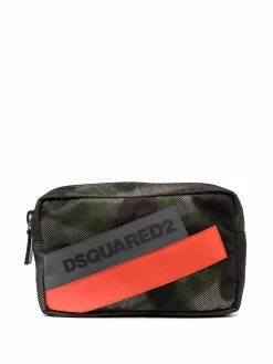 Dsquared2 trousse de toilette à bande logo