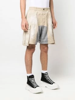 Dsquared2 short asymétrique à poches cargo