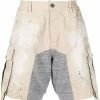 Dsquared2 short asymétrique à poches cargo