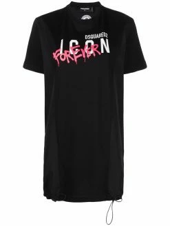 Dsquared2 robe courte à imprimé Icon