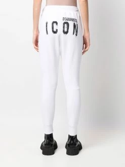 Dsquared2 pantalon de jogging à imprimé Icon