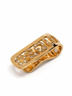 Dsquared2 pince à billets à logo ornés de cristaux