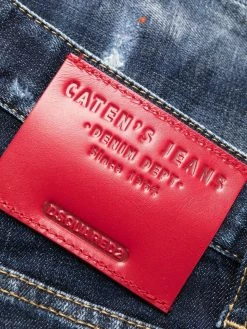 Dsquared2 jean à effet taches de peinture